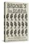 Advertisement, Brooke's Soap-null-Stretched Canvas