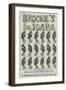 Advertisement, Brooke's Soap-null-Framed Giclee Print