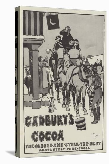 Advertisement, Cadbury's Cocoa-Cecil Aldin-Stretched Canvas