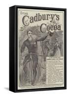 Advertisement, Cadbury's Cocoa-John-bagnold Burgess-Framed Stretched Canvas