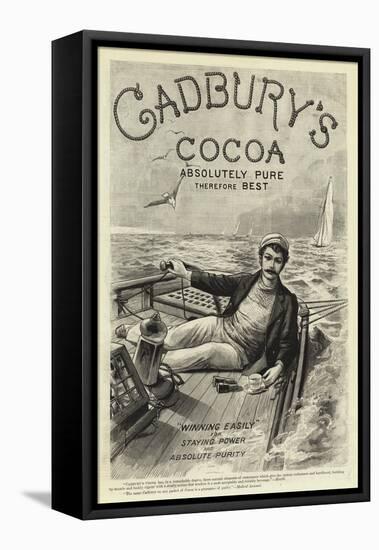 Advertisement, Cadbury's Cocoa-null-Framed Stretched Canvas