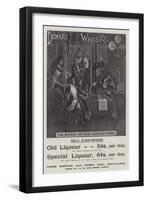 Advertisement, Dewar's Whisky-null-Framed Giclee Print