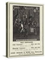 Advertisement, Dewar's Whisky-null-Stretched Canvas