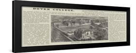 Advertisement, Dover College-null-Framed Giclee Print