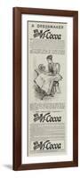 Advertisement, Dr Tibbles' Vi-Cocoa-null-Framed Premium Giclee Print