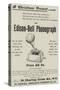 Advertisement, Edison-Bell Phonograph-null-Stretched Canvas