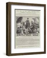 Advertisement, Eno's Fruit Salt-null-Framed Giclee Print