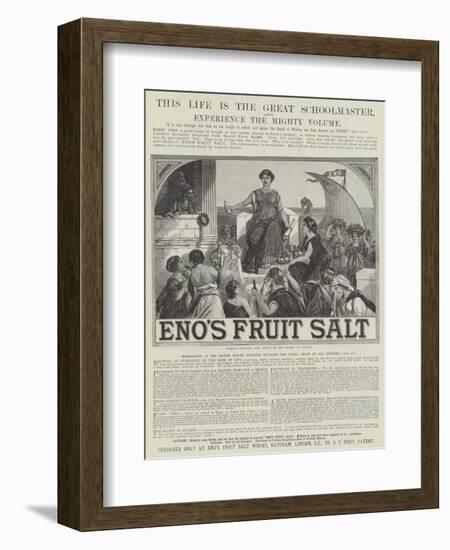 Advertisement, Eno's Fruit Salt-null-Framed Giclee Print