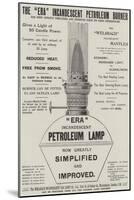 Advertisement, Era Incandescent Petroleum Burner-null-Mounted Giclee Print