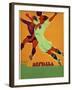 Advertisement for a Match Between Valencia and an English Team at the Mesta-Spanish School-Framed Giclee Print