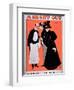 Advertisement For A Night Out, at the Vaudeville Theatre-null-Framed Giclee Print