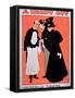 Advertisement For A Night Out, at the Vaudeville Theatre-null-Framed Stretched Canvas