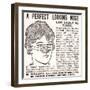 Advertisement for a 'Nose Shaper', 1900s-English School-Framed Giclee Print