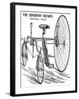 Advertisement for a Rudge Coventry Rotary Tandem Tricycle-null-Framed Photographic Print