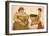 Advertisement for a Slimming Course-null-Framed Giclee Print