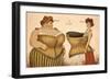 Advertisement for a Slimming Course-null-Framed Giclee Print