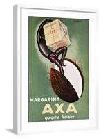 Advertisement for 'Axa' Margarine from 'L'Art Menager' Magazine 1933-Leonetto Cappiello-Framed Giclee Print