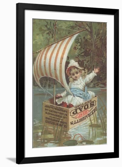 Advertisement for Babbitt's Best Soap, C.1880-American School-Framed Premium Giclee Print