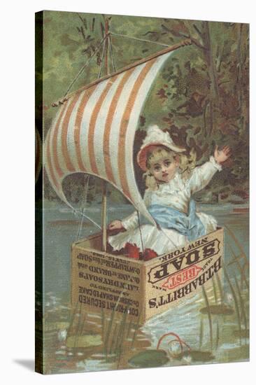 Advertisement for Babbitt's Best Soap, C.1880-American School-Stretched Canvas