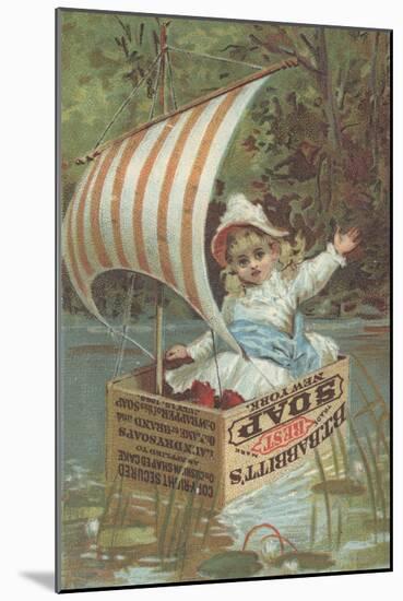 Advertisement for Babbitt's Best Soap, C.1880-American School-Mounted Giclee Print