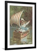 Advertisement for Babbitt's Best Soap, C.1880-American School-Framed Giclee Print