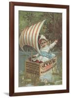 Advertisement for Babbitt's Best Soap, C.1880-American School-Framed Giclee Print