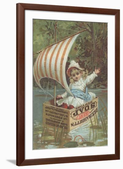 Advertisement for Babbitt's Best Soap, C.1880-American School-Framed Giclee Print