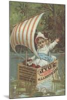 Advertisement for Babbitt's Best Soap, C.1880-American School-Mounted Giclee Print