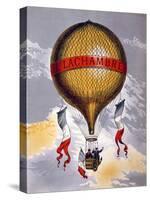 Advertisement for Balloons Manufactured by H. Lachambre, 1880-1900-null-Stretched Canvas
