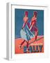 Advertisement for Bally Sandals, 1935 (Colour Litho)-Gerald-Framed Giclee Print