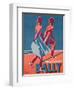 Advertisement for Bally Sandals, 1935 (Colour Litho)-Gerald-Framed Premium Giclee Print