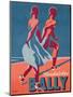 Advertisement for Bally Sandals, 1935 (Colour Litho)-Gerald-Mounted Premium Giclee Print