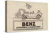 Advertisement for Benz Car and Aircraft Engines-null-Stretched Canvas