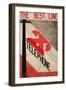 Advertisement for Best Line Telephone-null-Framed Giclee Print