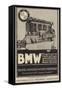 Advertisement for Bmw Engines-null-Framed Stretched Canvas