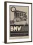 Advertisement for Bmw Engines-null-Framed Giclee Print