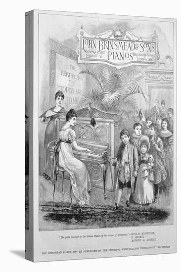 Advertisement for Brinsmead Pianos, 1899-null-Stretched Canvas