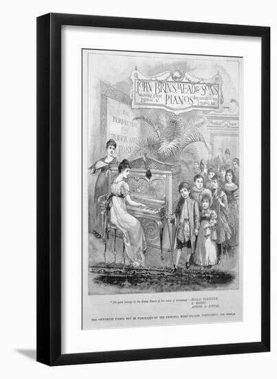 Advertisement for Brinsmead Pianos, 1899-null-Framed Giclee Print