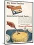 Advertisement for 'Brown and Polson' Custard Powder-null-Mounted Giclee Print