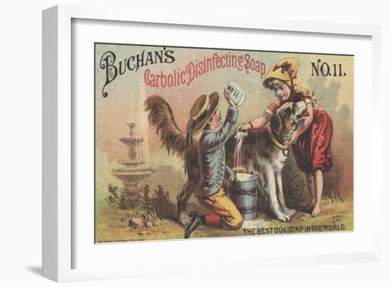 Advertisement for Buchan's Carbolic Disinfecting Soap No. 11, C.1880-American School-Framed Giclee Print
