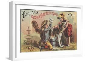 Advertisement for Buchan's Carbolic Disinfecting Soap No. 11, C.1880-American School-Framed Giclee Print