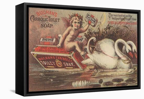 Advertisement for Buchan;S Carbolic Toilet Soap, C.1880-American School-Framed Stretched Canvas
