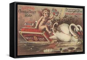 Advertisement for Buchan;S Carbolic Toilet Soap, C.1880-American School-Framed Stretched Canvas