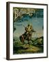 Advertisement for "Buffalo Bill's Wild West and Congress of Rough Riders of the World"-null-Framed Giclee Print