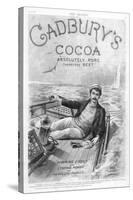 Advertisement for Cadbury's Cocoa, 1890-null-Stretched Canvas