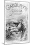 Advertisement for Cadbury's Cocoa, 1890-null-Mounted Giclee Print