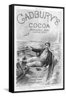 Advertisement for Cadbury's Cocoa, 1890-null-Framed Stretched Canvas