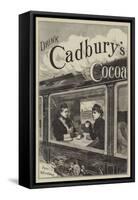 Advertisement for Cadbury's Cocoa-null-Framed Stretched Canvas