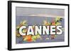 Advertisement for Cannes, Printed by Draeger, 1930 (Colour Litho)-Sem-Framed Giclee Print