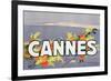 Advertisement for Cannes, Printed by Draeger, 1930 (Colour Litho)-Sem-Framed Giclee Print